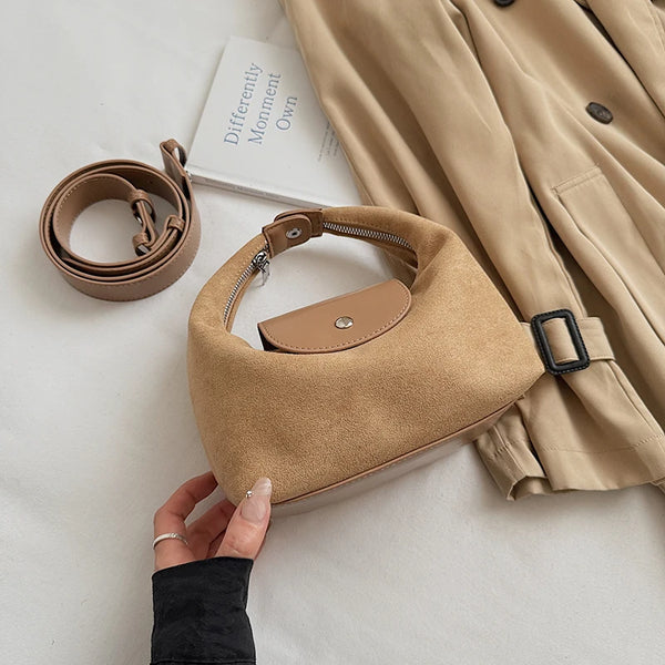 Velour Muse Achseltasche