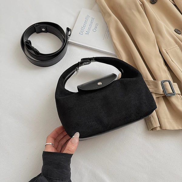 Velour Muse Underarm Bag