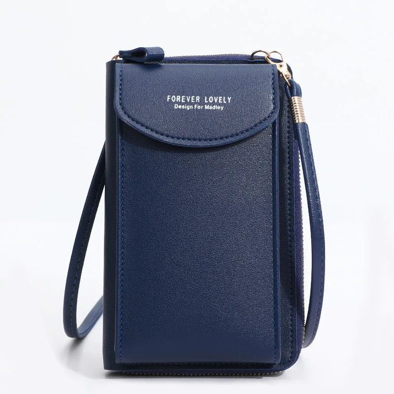 Schmale Crossbody-Clutch