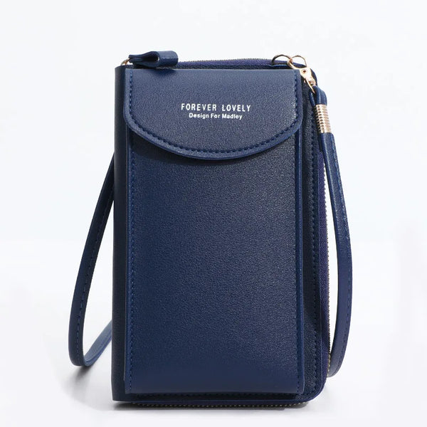 Schmale Crossbody-Clutch